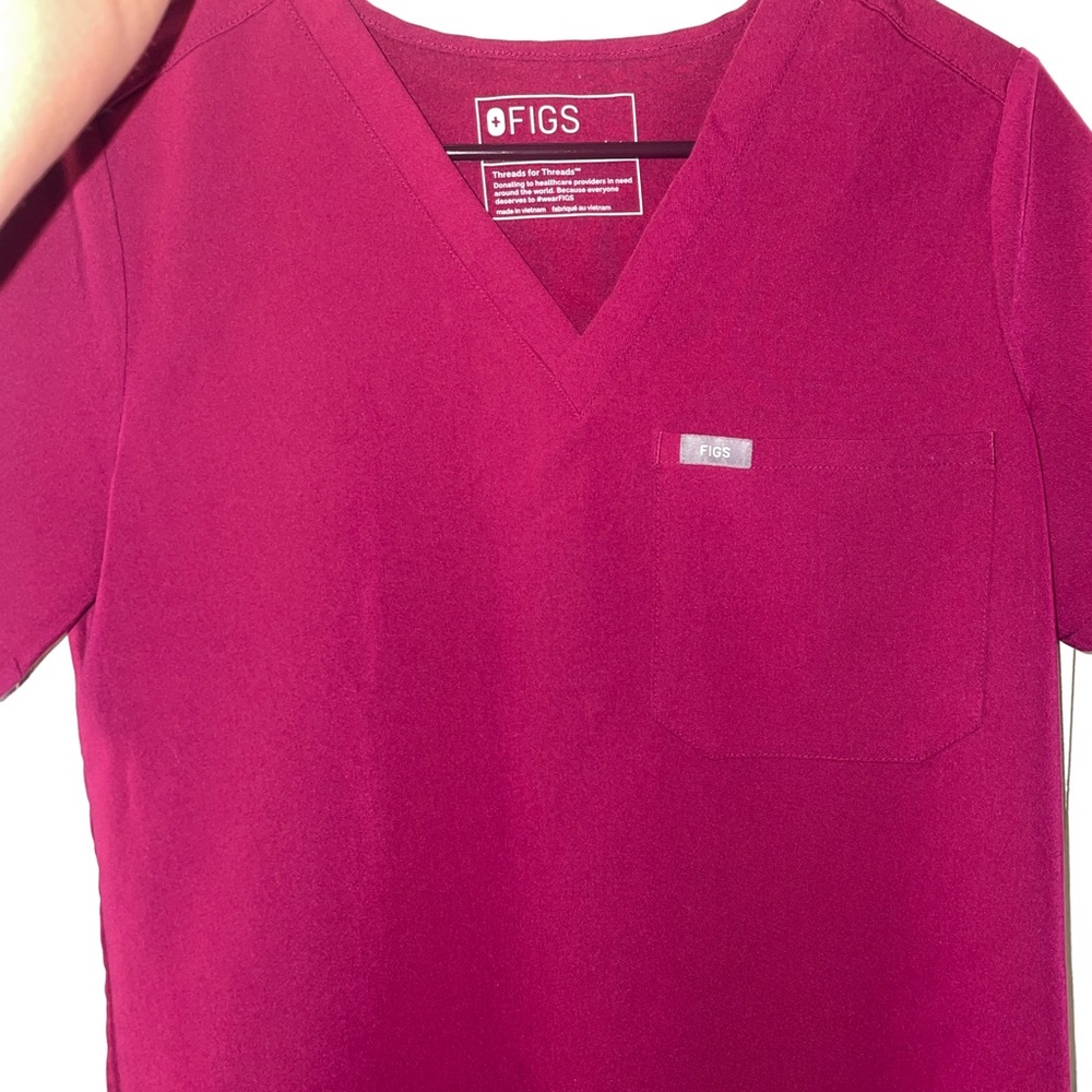 Figs scrub top Catarina size small